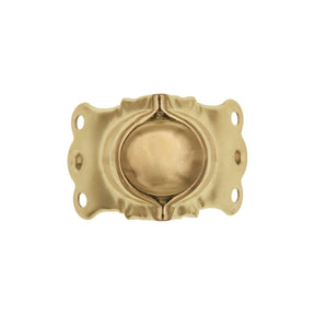 Ohio Travel Bag Wheels & Feet 1 5/8" Brass, Trunk Edge Clamp, Steel, #G-9-BP G-9-BP