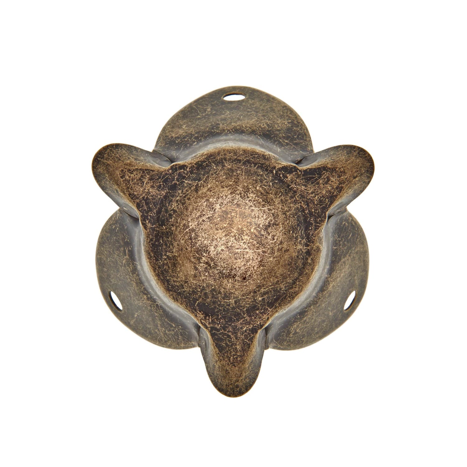 Ohio Travel Bag Wheels & Feet 1 7/8" Antique Brass, Corner, Steel, #L-1160-ANTB L-1160-ANTB