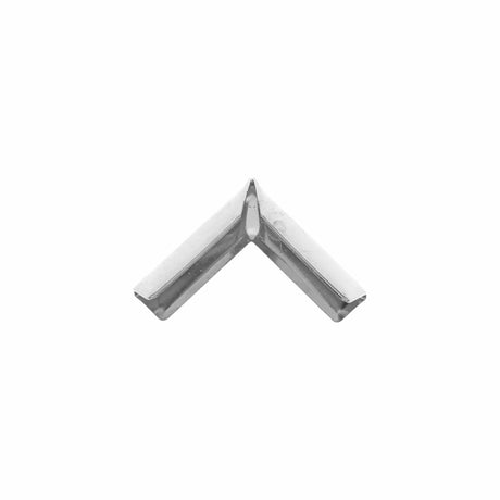 Ohio Travel Bag Wheels & Feet 1" Nickel, Corner, Zinc Alloy, #P-1774-NP P-1774-NP