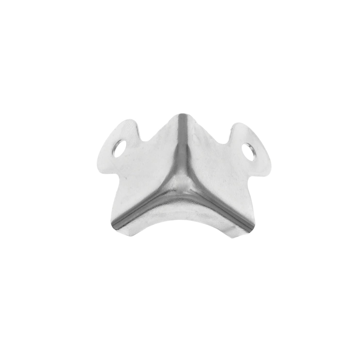 Ohio Travel Bag Wheels & Feet 1" Nickel, Two-Leg Corner, Steel, #L-776-NP L-776-NP