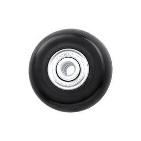 Ohio Travel Bag Wheels & Feet 44mm Black, Ball Bearing Inline Skate Wheel, Plastic, #L-3797 L-3797