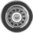 Ohio Travel Bag Wheels & Feet 58mm Black, Ball Bearing Inline Skate Wheel, Plastic, #L-3030 L-3030