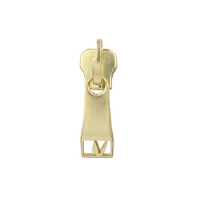 Ohio Travel Bag Zippers #10 Brass, Coil Padlock Slider, Zinc Alloy, #ZS-7-BP ZS-7-BP