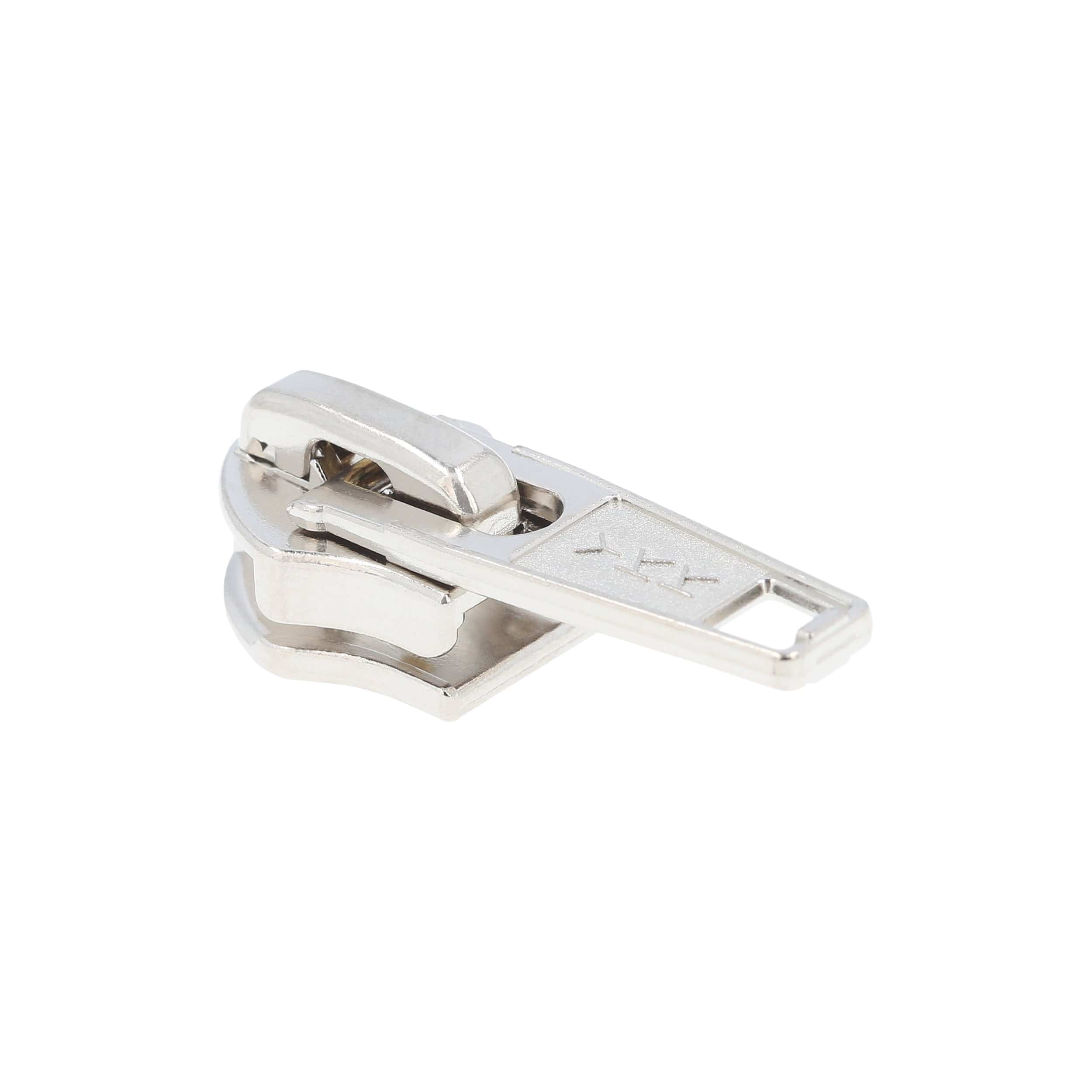 #10 Nickel, Coil, YKK, Auto Lock Slider, Zinc Alloy, #10C-5-NP