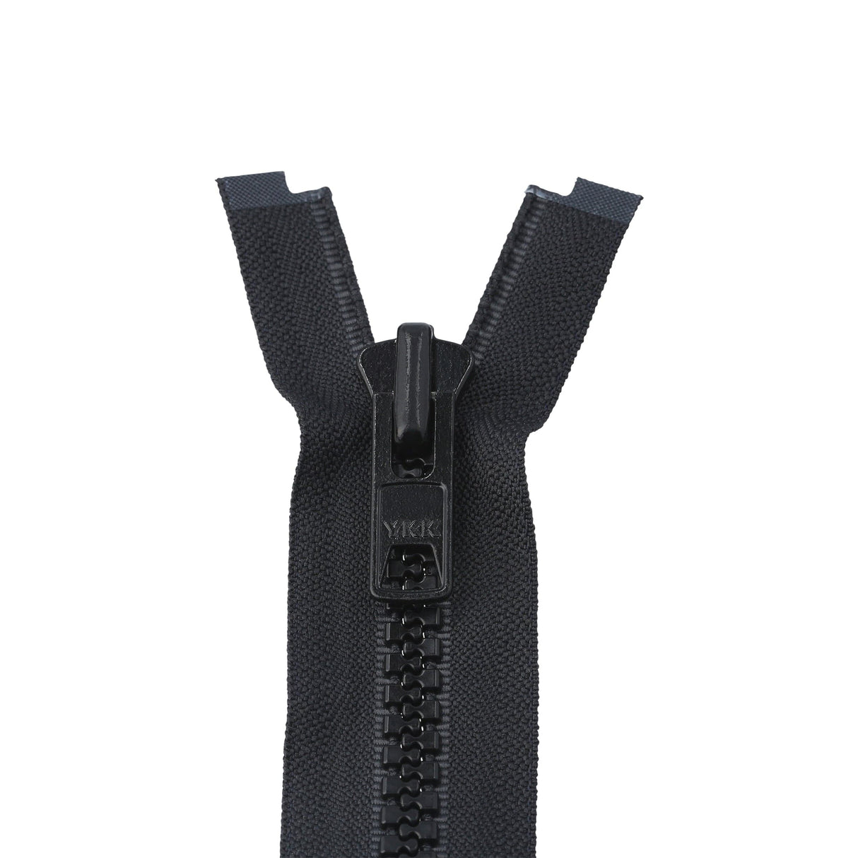 Ohio Travel Bag Zippers #10 Vislon Jacket Zipper 24in Black, #10VF-24-BLK 10VF-24-BLK