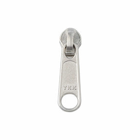 Ohio Travel Bag Zippers #3 Nickel, YKK Long Tab Swivel Slider, Zinc Alloy, #3C-2-NP 3C-2-NP