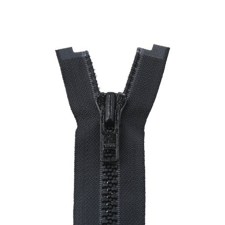 8 Black, YKK Vislon Auto Lock Zipper Slider, Zinc Alloy, #8V-1-BLK – Weaver  Leather Supply
