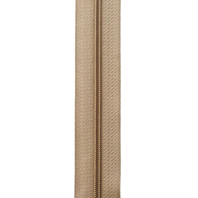 Ohio Travel Bag Zippers #4.5 Beige, YKK Coil Zipper Chain, Zinc Alloy, #4.5C-BGE 4.5C-BGE