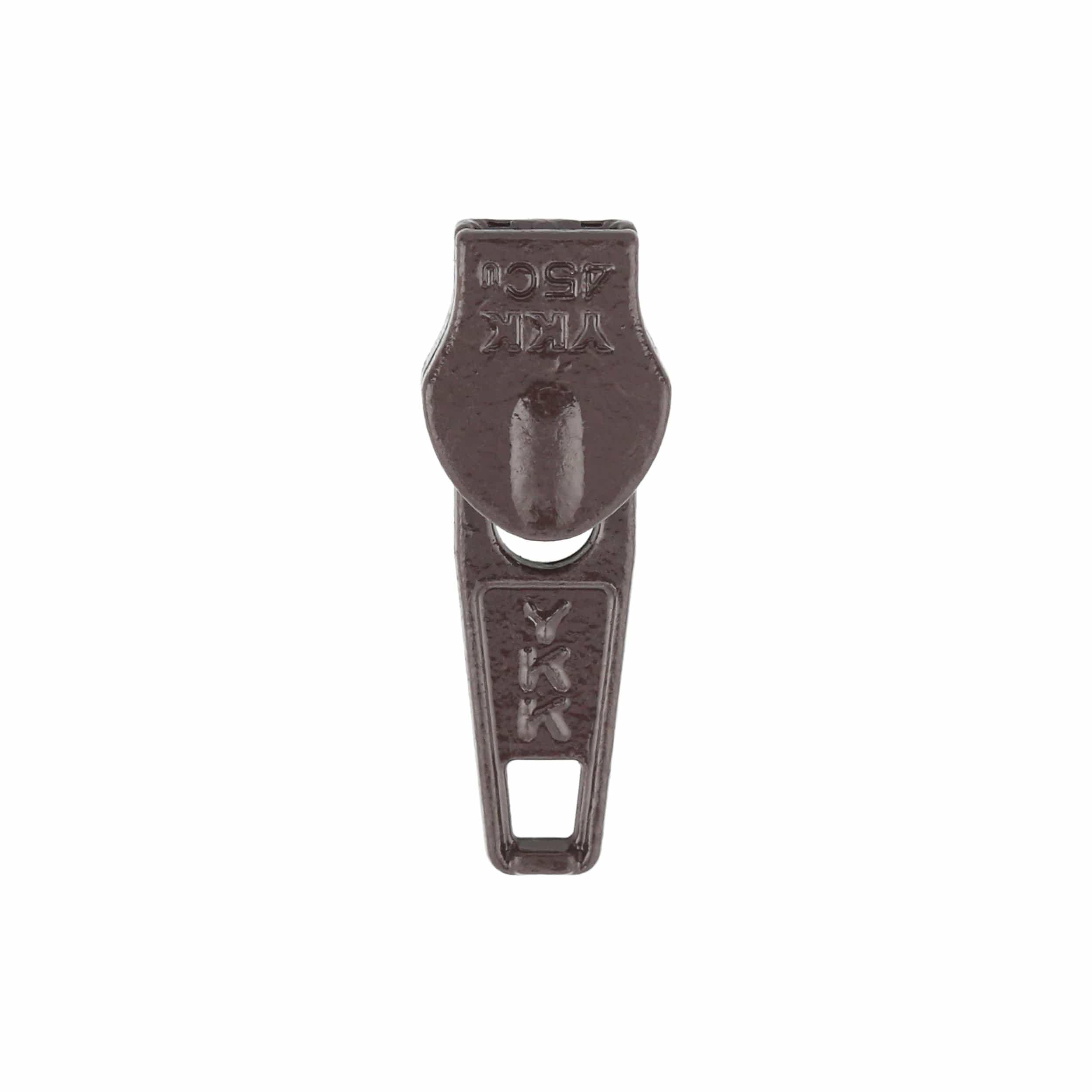 4.5 Brown, Coil, YKK Auto-Lock Slider, Zinc Alloy – Weaver Leather