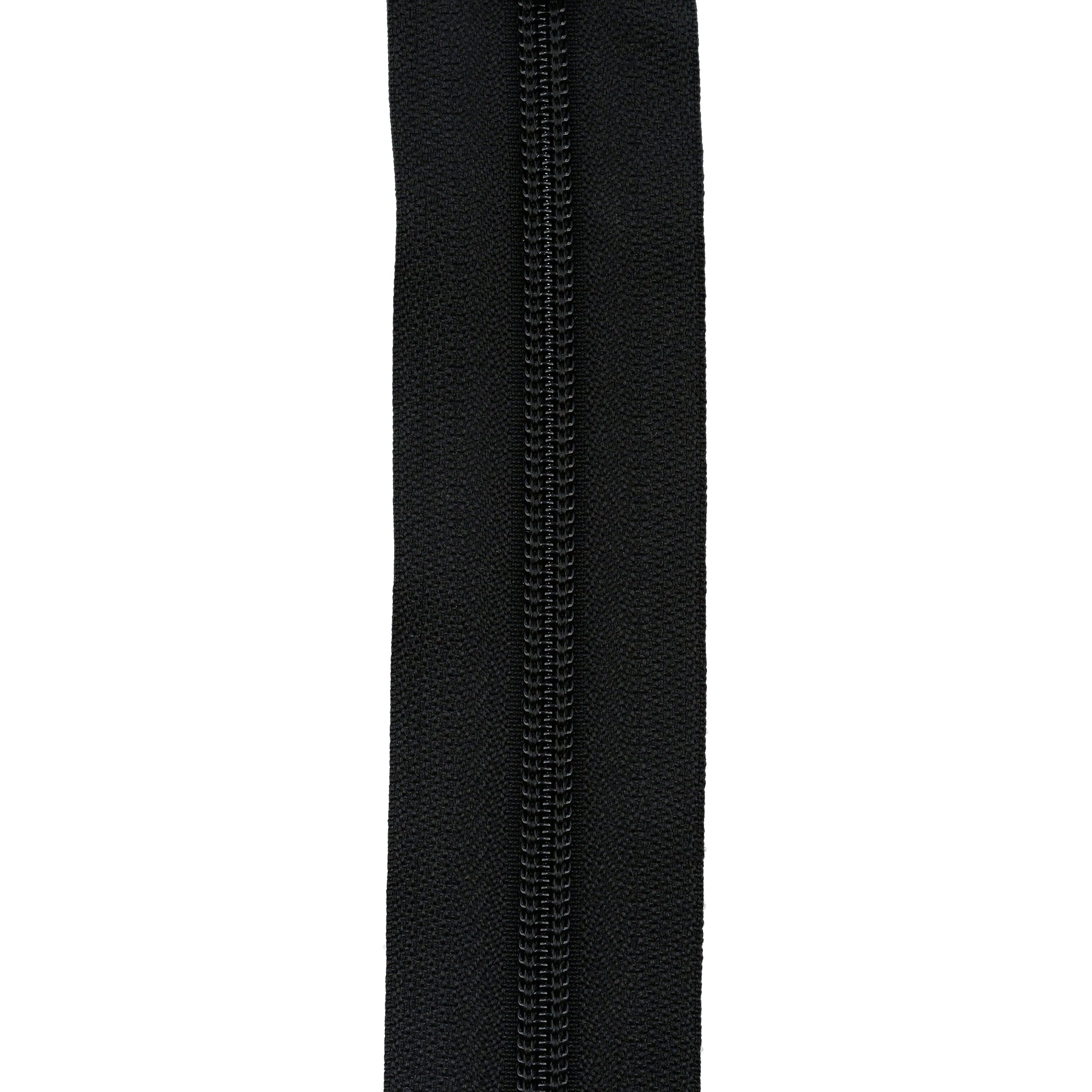Ohio Travel Bag Zippers #5 Black, 8" Coil Boot Zipper, Nylon, #560-8-BLK 560-8-BLK