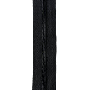 Ohio Travel Bag Zippers #5 Black, Dunlap Coil Chain 5/8in, Zinc Alloy, #DC5-BLK DC5-BLK