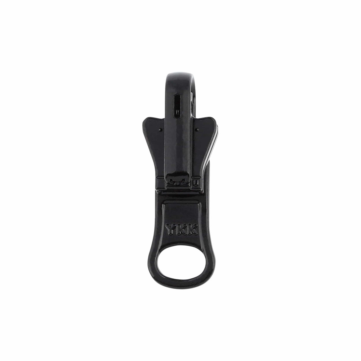 #5 Black, YKK Vislon Horseshoe Reversible Zipper Slider, Zinc Alloy, #5V-5-BLK