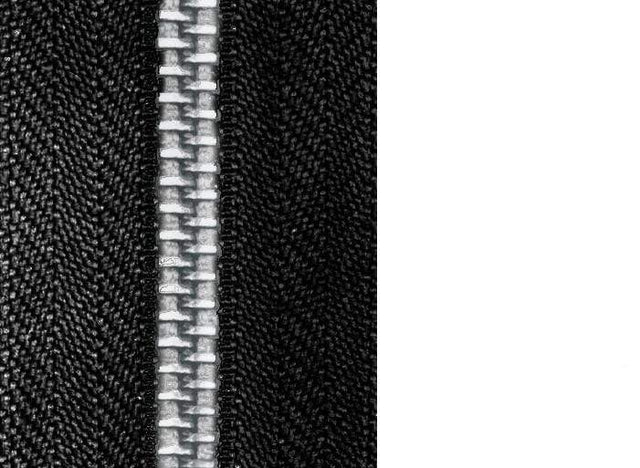Ohio Travel Bag Zippers #5, Black, YKK Zipper Chain, Zinc Alloy, #5M-BLK-ALUM 5M-BLK-ALUM