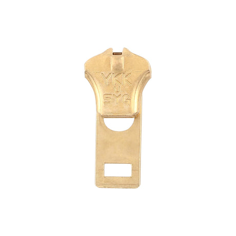 Ohio Travel Bag Zippers 5# Brass, YKK Jean Zipper Lock Slider, Zinc Alloy, #5M-7-BP 5M-7-BP