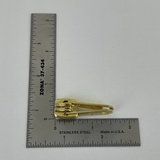 Ohio Travel Bag Zippers #5 Brass, YKK Long Tab Reversible Lock Slider, Zinc Alloy, #5M-2-BP 5M-2-BP