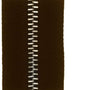 Ohio Travel Bag Zippers #5 Brown with Brass, YKK Narrow Zipper Chain, Zinc Alloy, #5M-NAR-BRO 5M-NAR-BRO