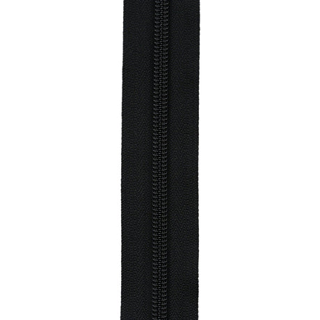 Ohio Travel Bag Zippers #5 Coil Jacket Zipper 30in Black, #5CF-30-BLK 5CF-30-BLK