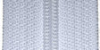Ohio Travel Bag Zippers #5 White with White, YKK Zipper Chain, Zinc Alloy, #5CN-WHT 5CN-WHT