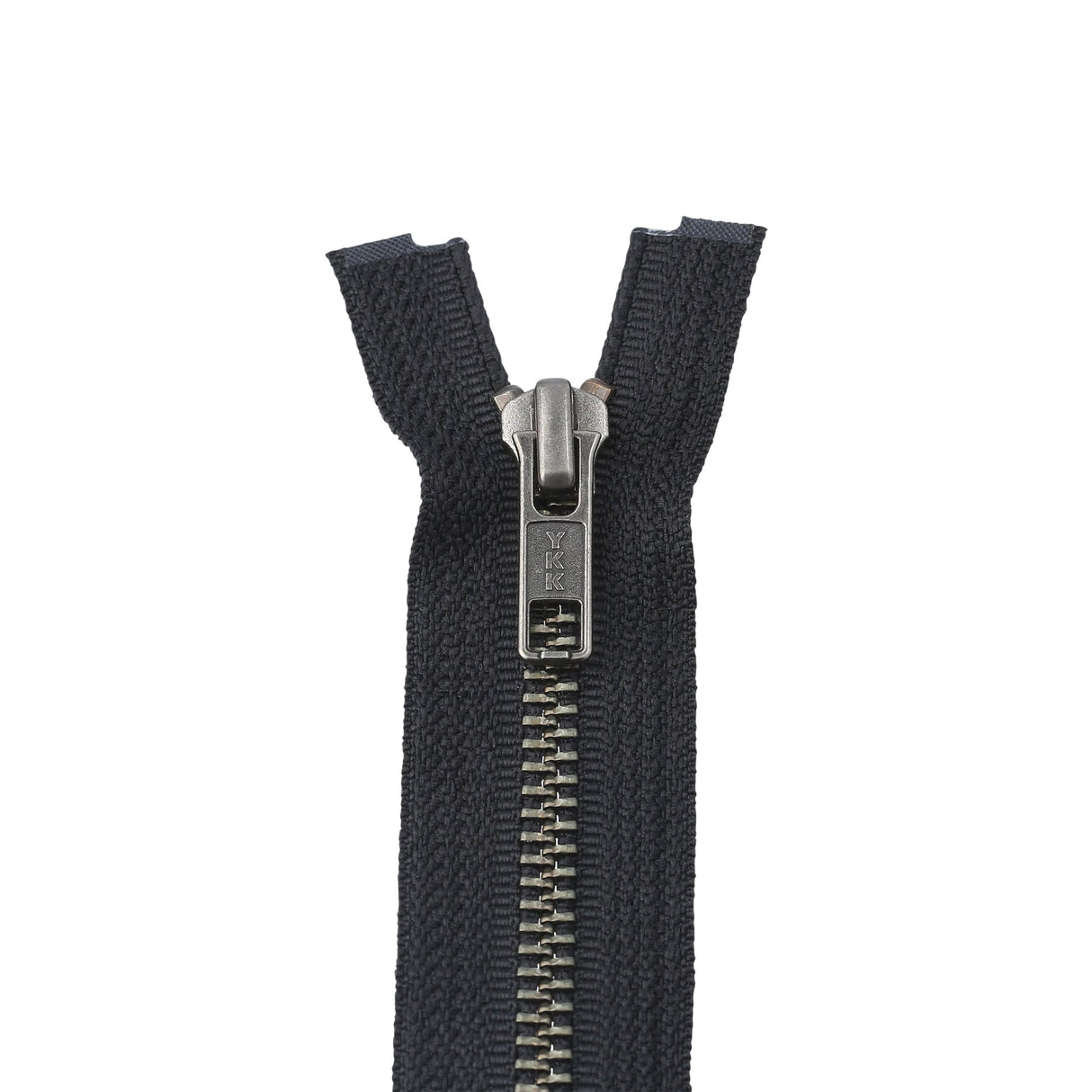 #5 Metal, Black, 30 YKK Separating Jacket Zipper with Solid Nickel Teeth, #6SN-30-BLK