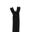 Ohio Travel Bag Zippers 7" Black, Closed End Coil Zipper, Nylon, #705-7-BLK 705-7-BLK