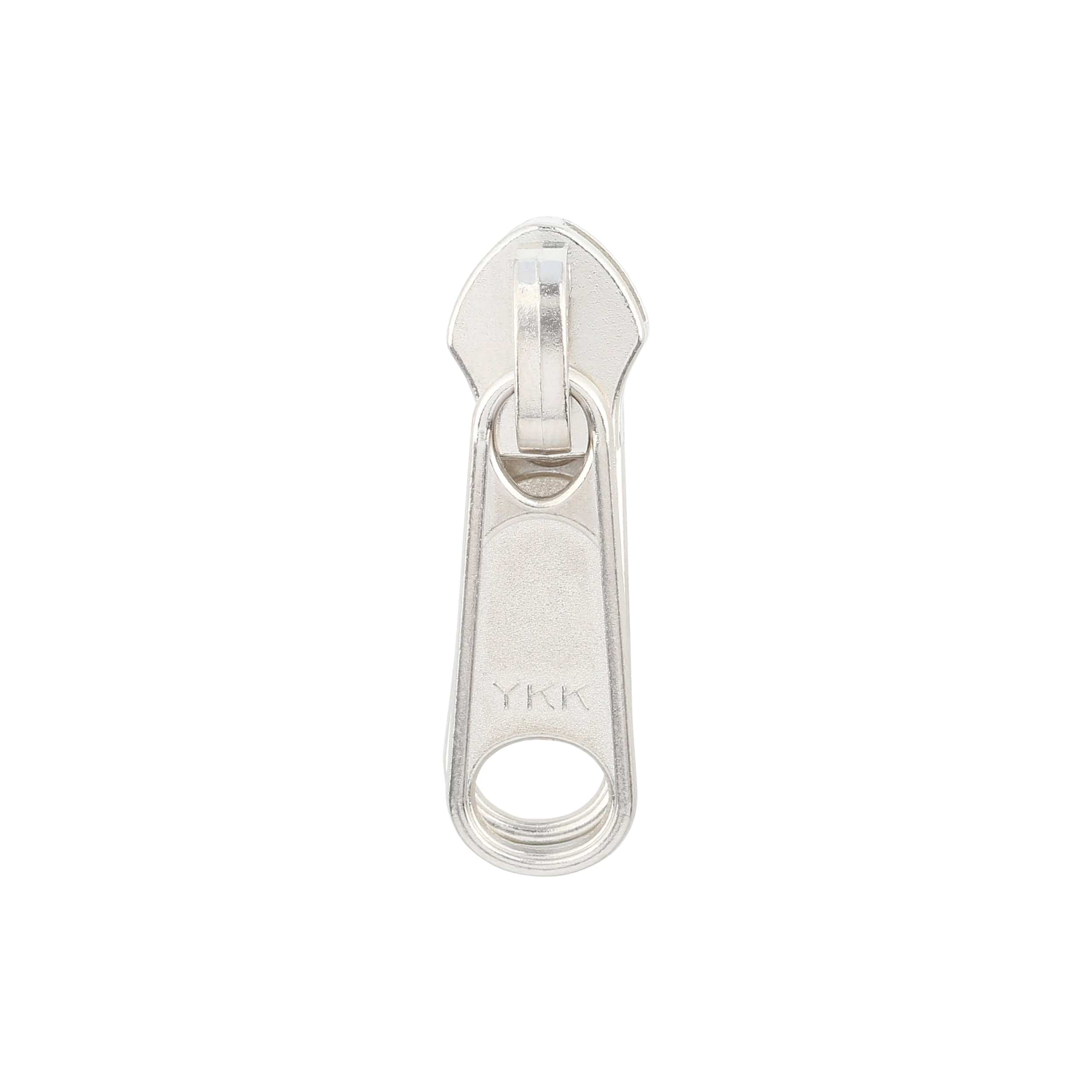 Silver Non-Locking Slider #8 YKK - Leathersmith Designs Inc.