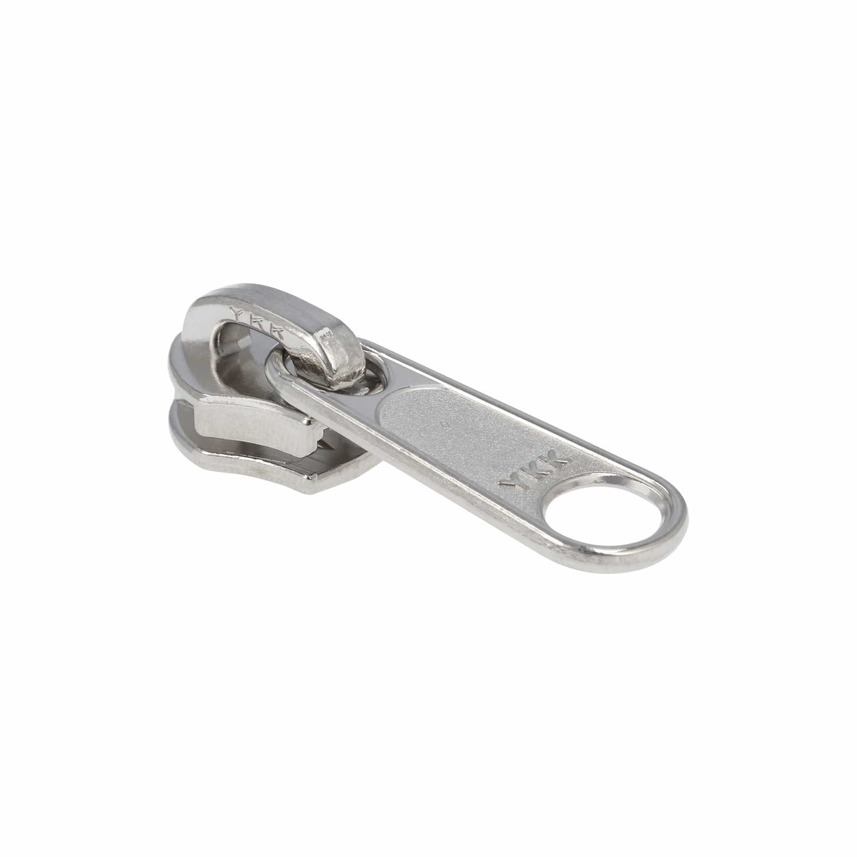 Round Pull Zipper Slider Size #5: Nickel